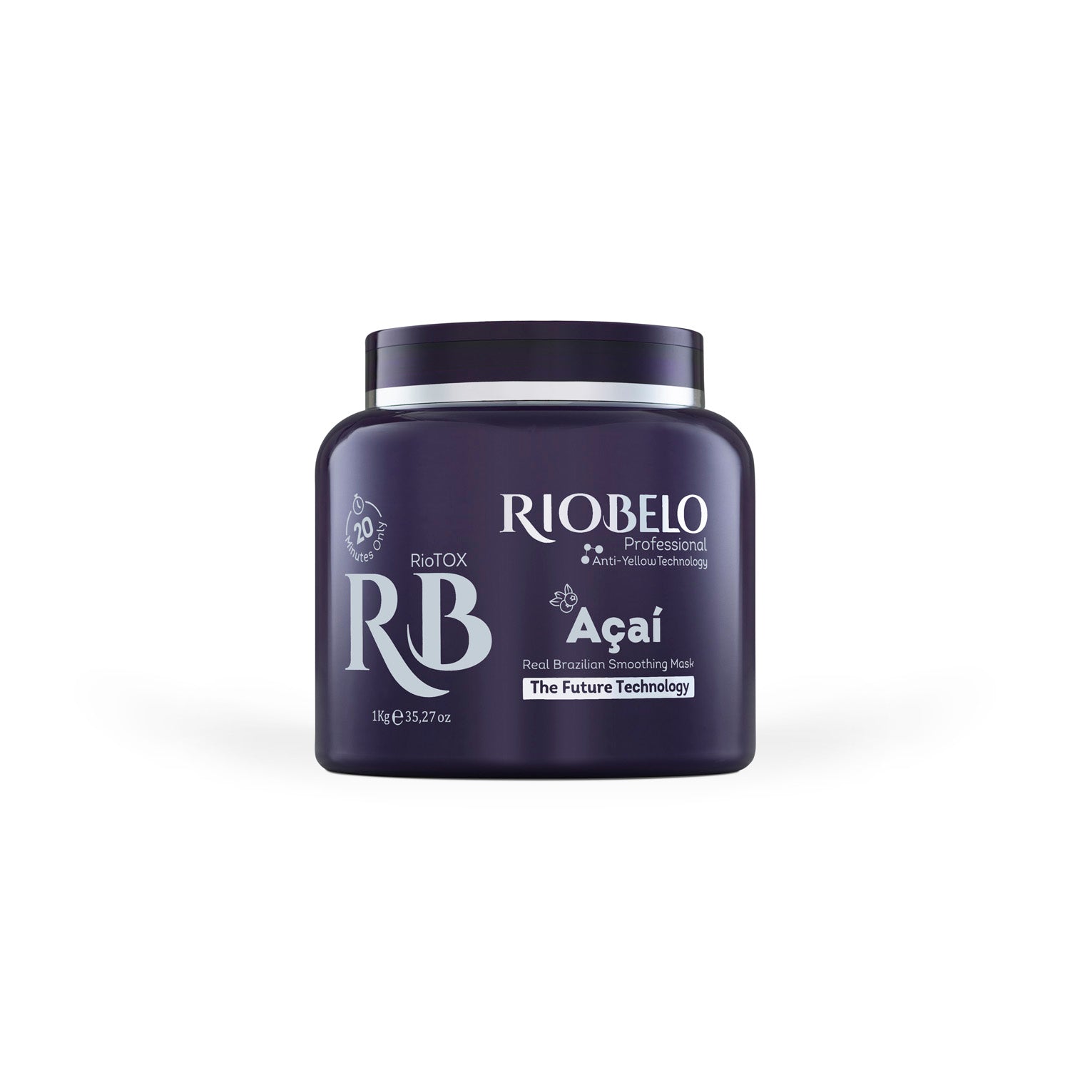 Riobelo AÇAÍ Real Brazilian Hair Smoothing For Bleached Hair(Hair Botox)1Kg - SHIDSA