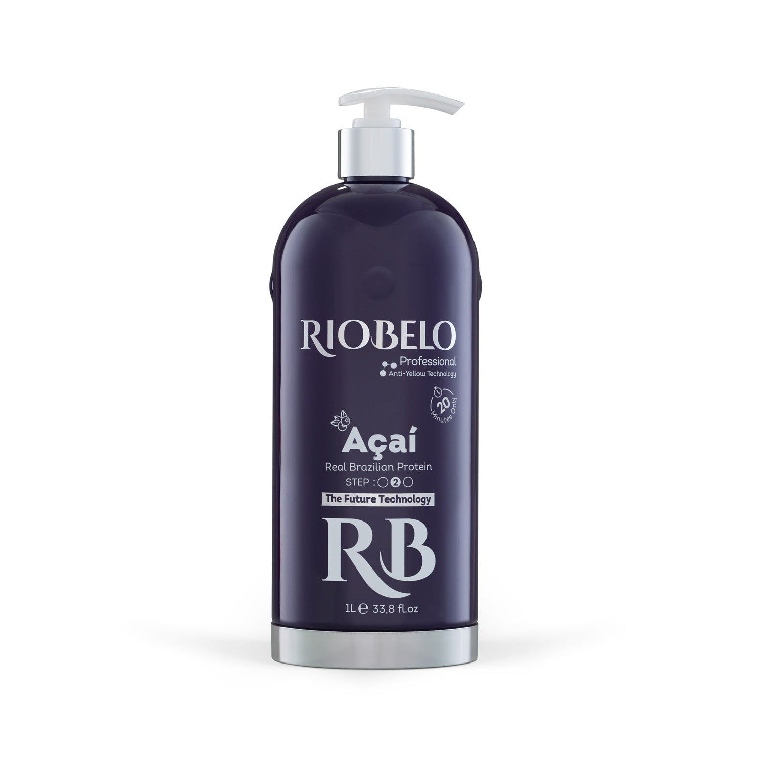 Riobelo AÇAÍ Brazilian Hair Straightening Protein 1L